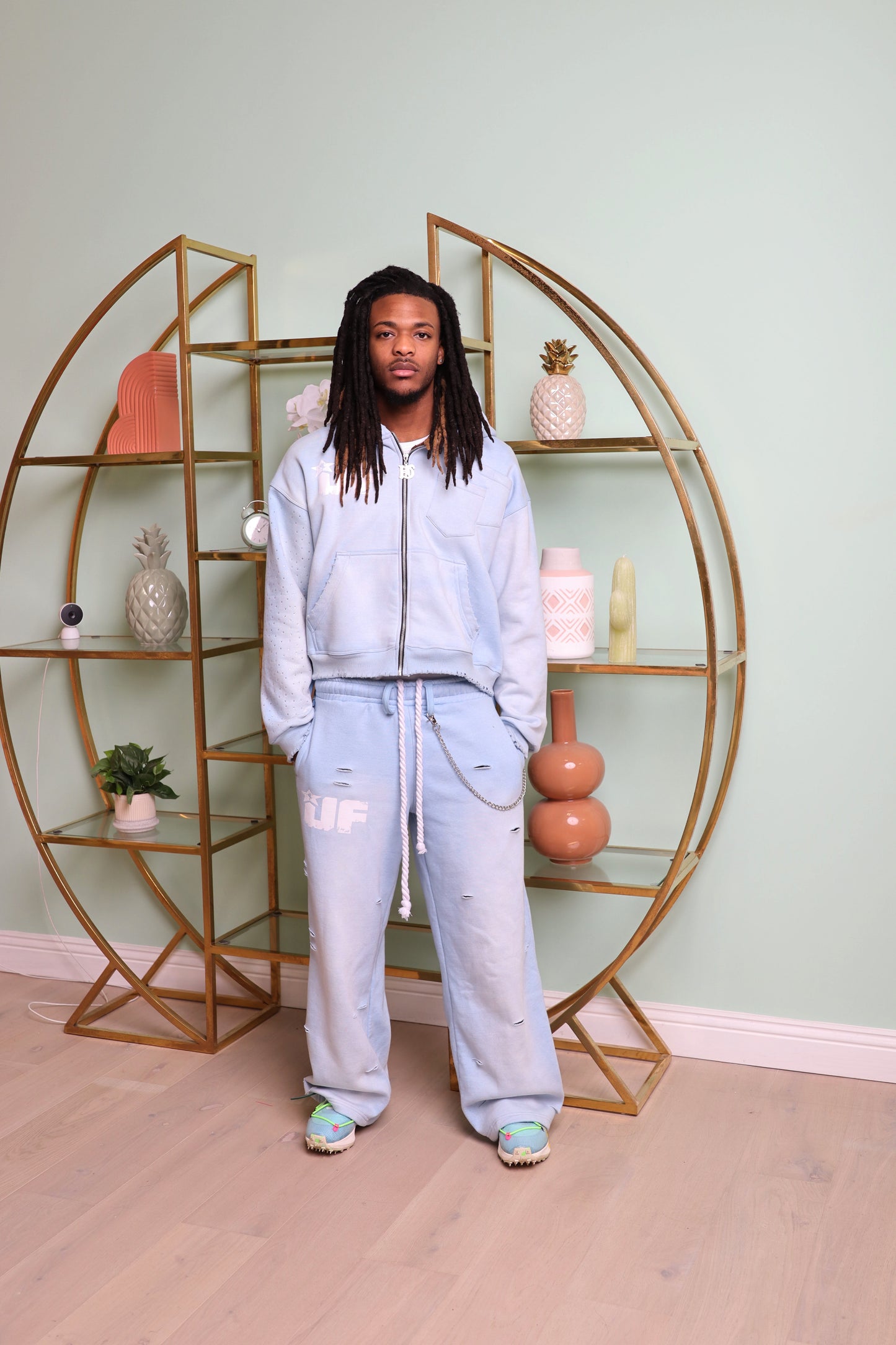 UNFAIR BLUE SWEATPANTS